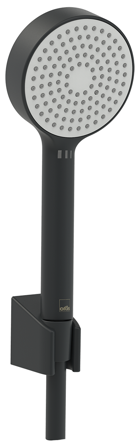 Oras Apollo Handduschset Ø95 mm, matt svart, Badrum