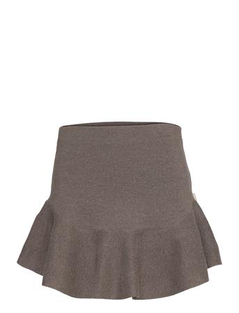 Karen Merino Skirt Brown Ella&il