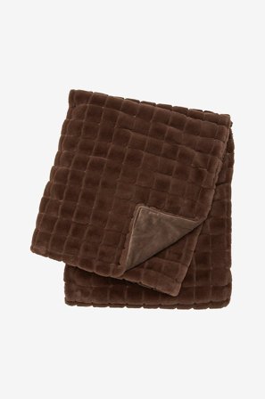 Svanefors - Plaid Luna - Brun - Tæpper & plaider - 120X150 - Fra Homeroom