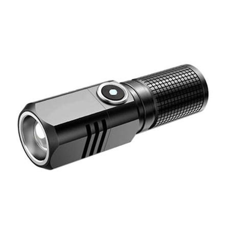 Superkirkas 1500lm Tehokas Led-Taskulamppu Usb-Lataus Ladattava Hätävalo Ulko- Ja Sisätiloihin (FMY)