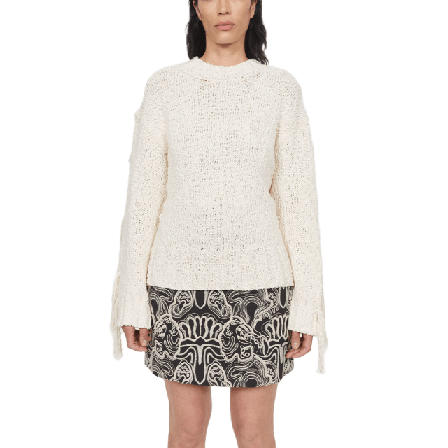 Rodebjer Othello Sweater Stickat Dam Beige S