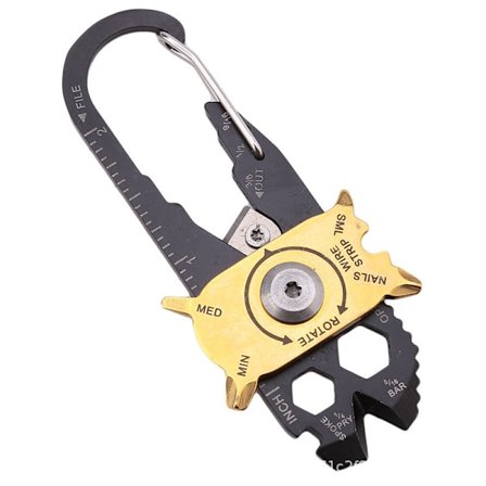 Lommekniv Multiværktøj, Slag Skruetrækker Åbner Nøglering Udendørs Værktøj