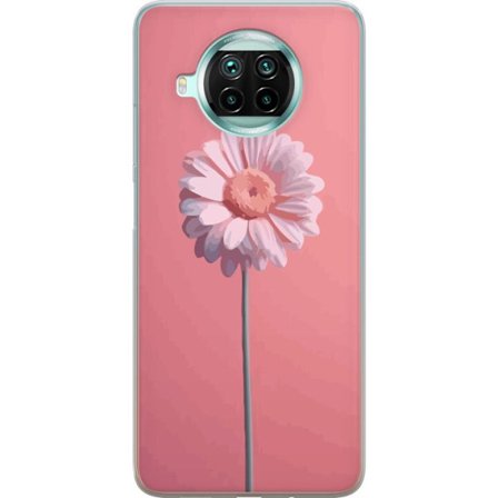 Xiaomi Mi 10T Lite 5G Gennemsigtig cover Pink Flower