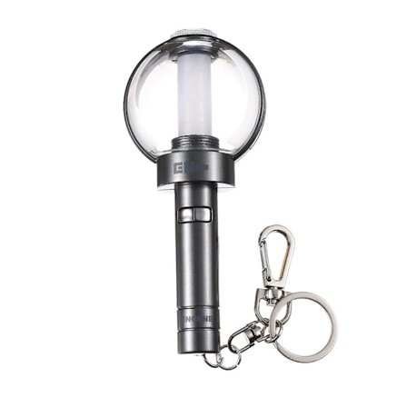 Enhype Lysende Skalerbar Mini Lysstav Nøglering 11cm Taskevedhæng HEESEUNG JUNGWON SUNGHOON Støtte til ENGENE Fans Unisex Teenagere Blå (LGL)