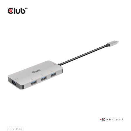 Club 3D Usb Gen2 Type-C To 10Gbps 4X