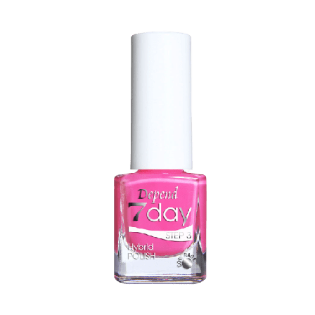 Depend 7day Nailpolish Nagellack Dam Röd 5ML
