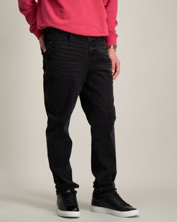 LMTD NLMTEPPE DNM REG PANT Sort Jeans Dreng - Kids Brand Store