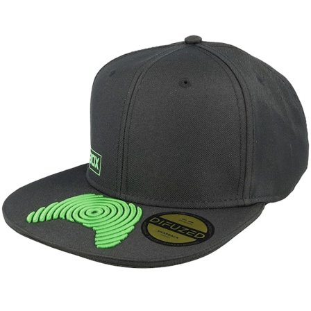 Difuzed - Svart snapback Keps - Xbox Men's Cap Black Snapback @ Hatstore