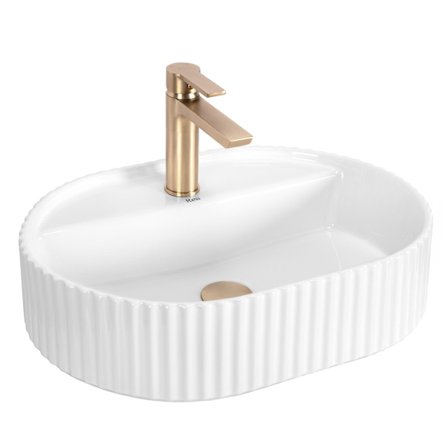 TVÄTTSTÄLL PÅ PIEDESTAL REA MARCELA 50 WHITE