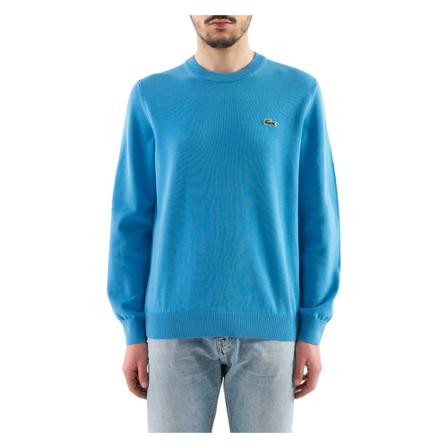 Lacoste, Ah 1985 Shirts Christer Blauw, Heren, Maat:M