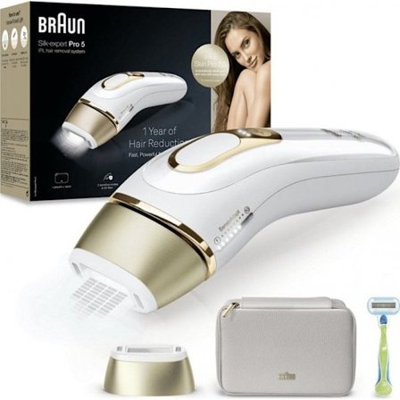 BRAUN Silk-expert Pro 5 PL5052 IPL epilaattori - Langaton - IPL-tekniikka - Tarkkuuspää