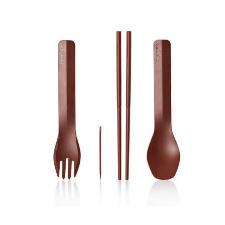 Hydrapak GoBites Quattro eating utensils Red OneSize