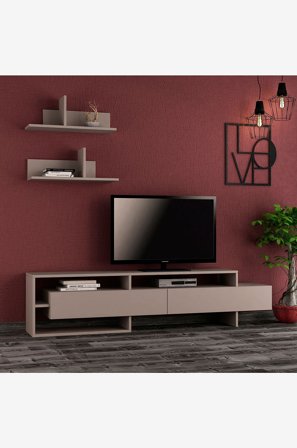 Homitis - Mediabänk Gara - Grå - TV-bänkar & mediabänkar - Från Homeroom