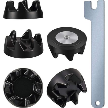 5-pack 9704230 Blender Koppling Blender Kopplingsersättningsdelar med 1 Skiftnyckel Kompatibel med KitchenAid WP9704230VP WP9704230