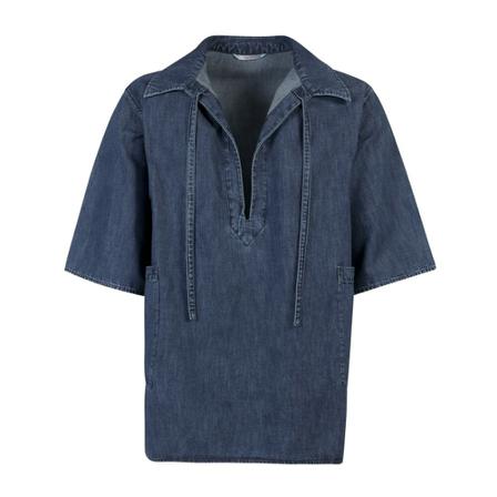 Valentino Blouse Xv3Db01G84B , Blauw , Heren , Maat: M