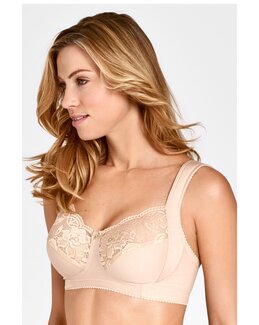 Kaarituettomat liivit Lovely Lace beige-D120-Miss Mary