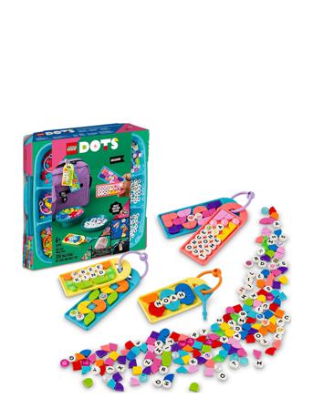 Bag Tags Mega Pack Messaging 5In1 Craft Set Toys LEGO Toys LEGO DOTS Multi/mønstret LEGO