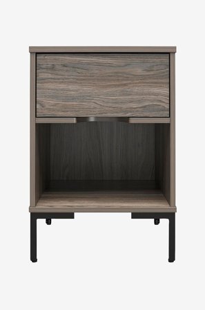 Dorel Home - Nattbord Rayburn - Brun - Nattbord - Fra Homeroom