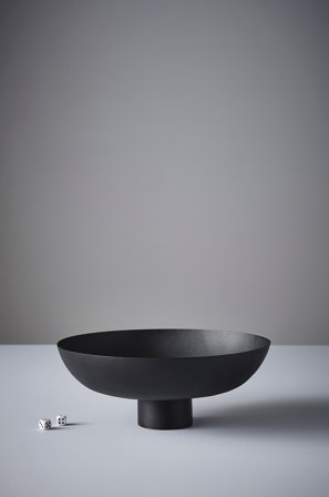 Jotex - Skål/fat, Diameter 35,5 Cm Svart matt svart - TOWER - Kjøp Krukker hos Jotex
