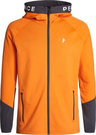 Peak Performance Men's Rider Zip Hood Men Mid layer tops Orange M