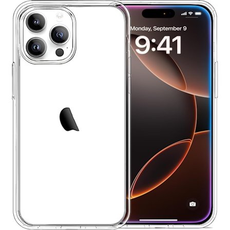 iPhone 16 Pro Max Transparent TPU Skal