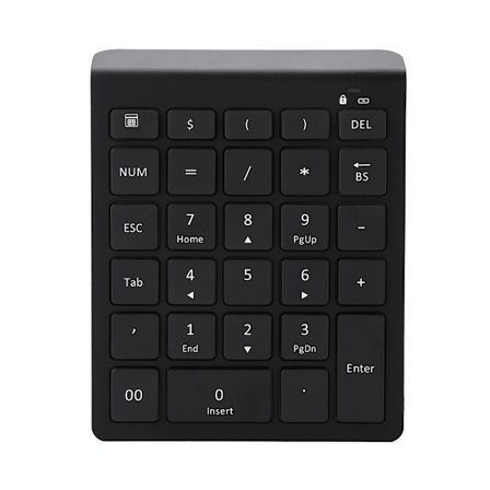 Bluetooth 28-tasters trådløst numerisk tastatur Mini Numpad digitalt tastatur til IOS/Android/WIN