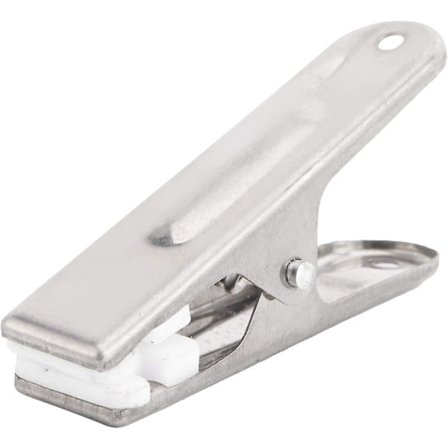 Rustfrit Ståltøjsklemmer, 20 stk. Multifunktionelt Tøjlinesnore Klemmer Anti-Scratch Holdbare Tøjsklemme Metal Klemme Til Udendørs Hjem Køkken Trav