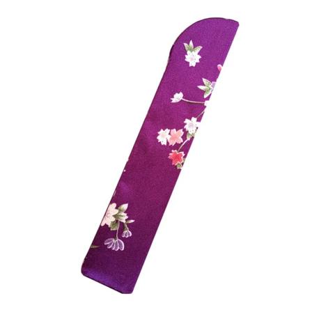 Elegant hopfällbar handfläktväska Hållare Dammtät skyddspåse för case cover ons