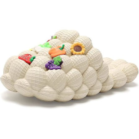 Hierovat kupladiat naisille ja miehille, hauskat pilvisandaalit, liukumattomat kylpyläsandaalit, pehmeät ja kevyet mukavat suihkuun, makuuhuoneeseen 