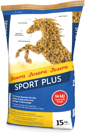 Josera Sport Pluss 15kg - Hestefôr