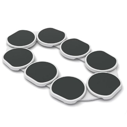 Roterende Lazy Susan Bakke, 8 Drejeskiver, Roterende Bordplade Organizer