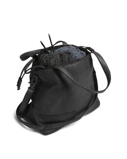 Lofoten skulderveske svart Svart - muud