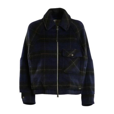 Woolrich, Blue Jacket Blauw, Dames, Maat:S
