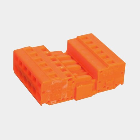 Conector de montagem para propulsor de proa Max Power, para cabo de comando, compatível com painel (simples)