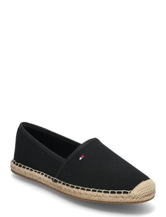 Flag Canvas Espadrille Black Tommy Hilfiger