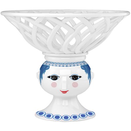 Bjørn Wiinblad Dora hedelmäkulho 25 cm, sininen