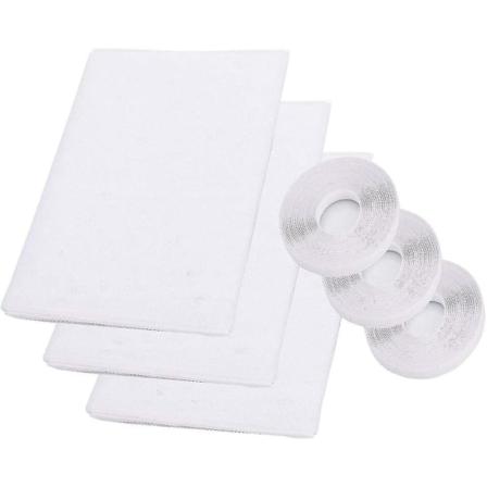 3 st självhäftande osynliga fönstermyggnät 1,3m x 1,5m