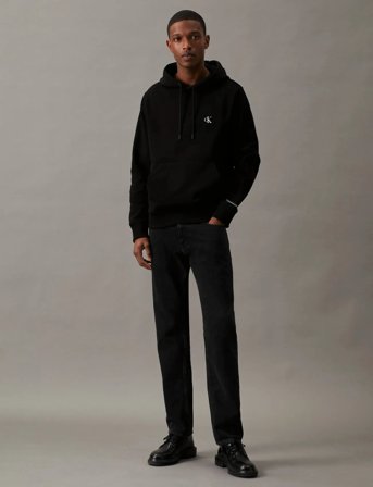 Calvin Klein Jeans Ck Essential Regular Hoodie - Black - XS