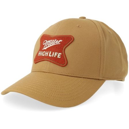 American Needle - Beige adjustable Keps - Miller High Life Baldwin Brown Adjustable @ Hatstore