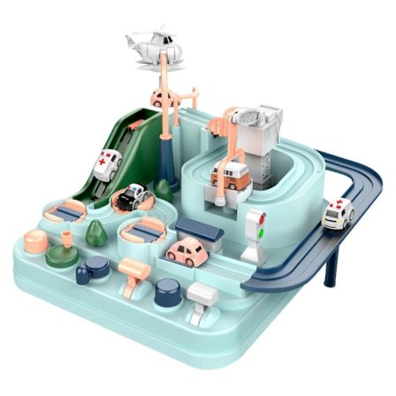 Børnegave Baby Bil Eventyrspil Manuel Jernbane Togspor Legetøj Til Børn Undervisningslegetøj [DB]