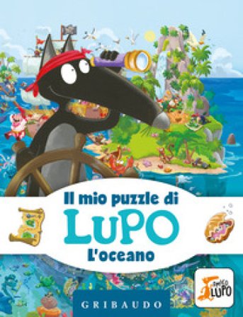 L'oceano. Il mio puzzle di Lupo. Amico Lupo. Ediz. a colori. Con puzzle Orianne Lallemand