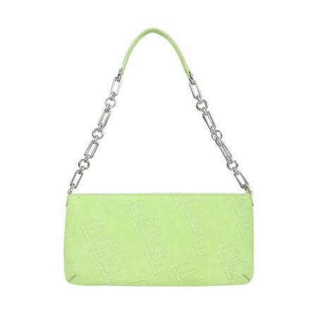 By Far, Holly Bag Groen, Dames, Maat:ONE Size,leer