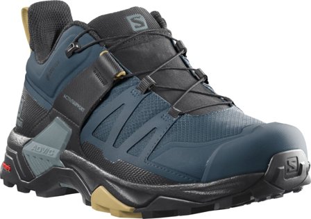 Salomon Men's X Ultra 4 Gore-Tex Men hiking shoes Blue 42