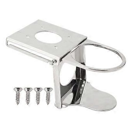 Justerbar dryckeshållare för husbil, hopfällbar, i rostfritt stål, multifunktionell kopphållare S ( )