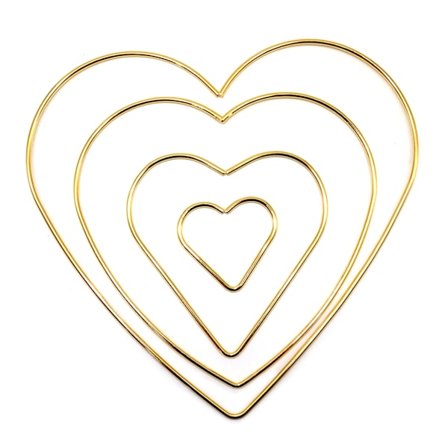 50-200mm Sydän Tähti Kuu Muotoinen Unisieppari Kehys Rengas Metalli Makrame Sydän Tähti Kuu Vanne Koriste