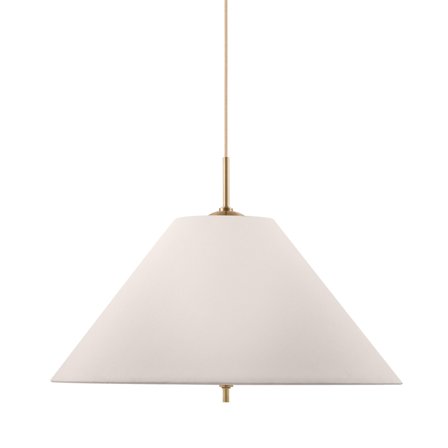 Globen lighting Iris pendel lampe 50 cm, creme | KitchenOne