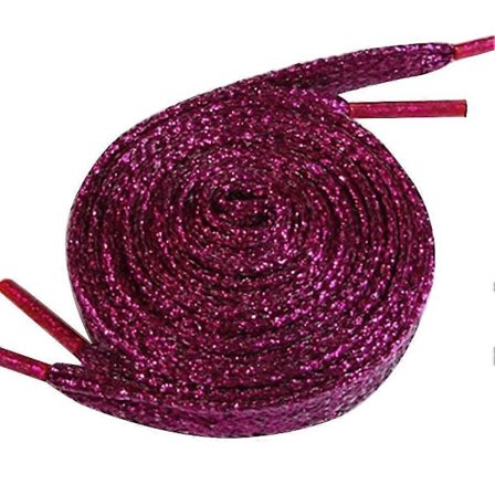 110cm Moderne Flade Glitter Farvede Sko Snørebånd Canvas Sneaker Snørebånd Snor