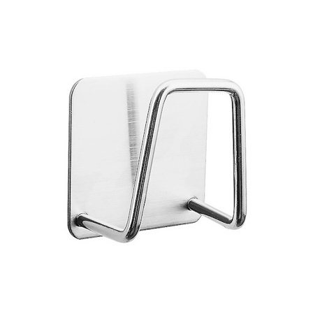 Vægmonteret rengøringssvamp holder rustfrit åndbar svamp