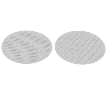 2 STK 61 mm Kaffepuckskærm Rustfrit Stål Genanvendeligt Filter