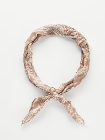 John Henric Men's Beiges Bandana Paisley Size Onesize